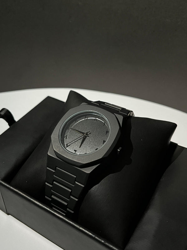 Black Arabic Aura Watch