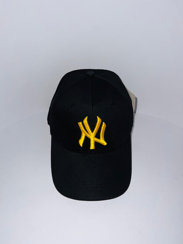 NY Black & Gold Street Style Cap